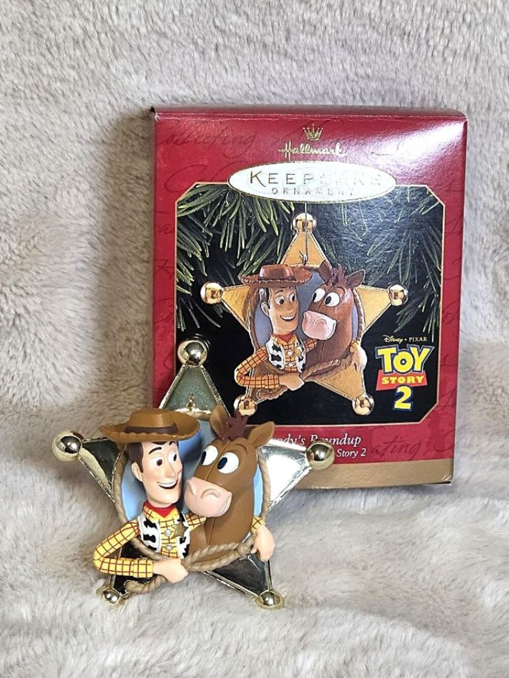 Hallmark Christmas Ornament “Woody's Roundup” Disney Pixar Toy Story 2 #G